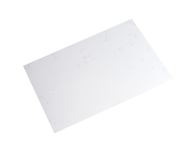 Screen support metal plate